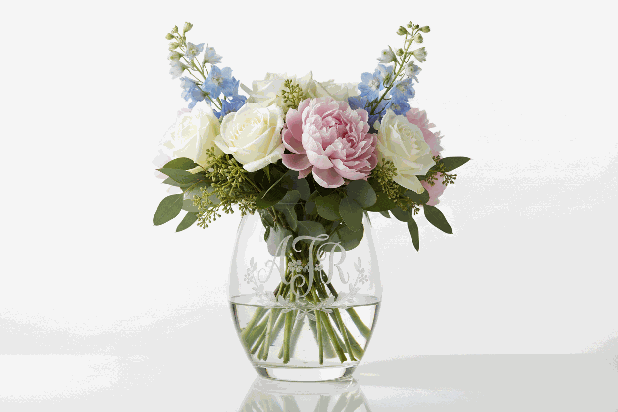 Personalized Glass Flower Vases Engraved Vases — free download