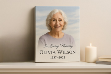 More Than a Picture: Why a Memorial Canvas Can Help You Heal