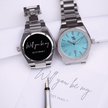 Custom Engraved Watches for Groomsmen