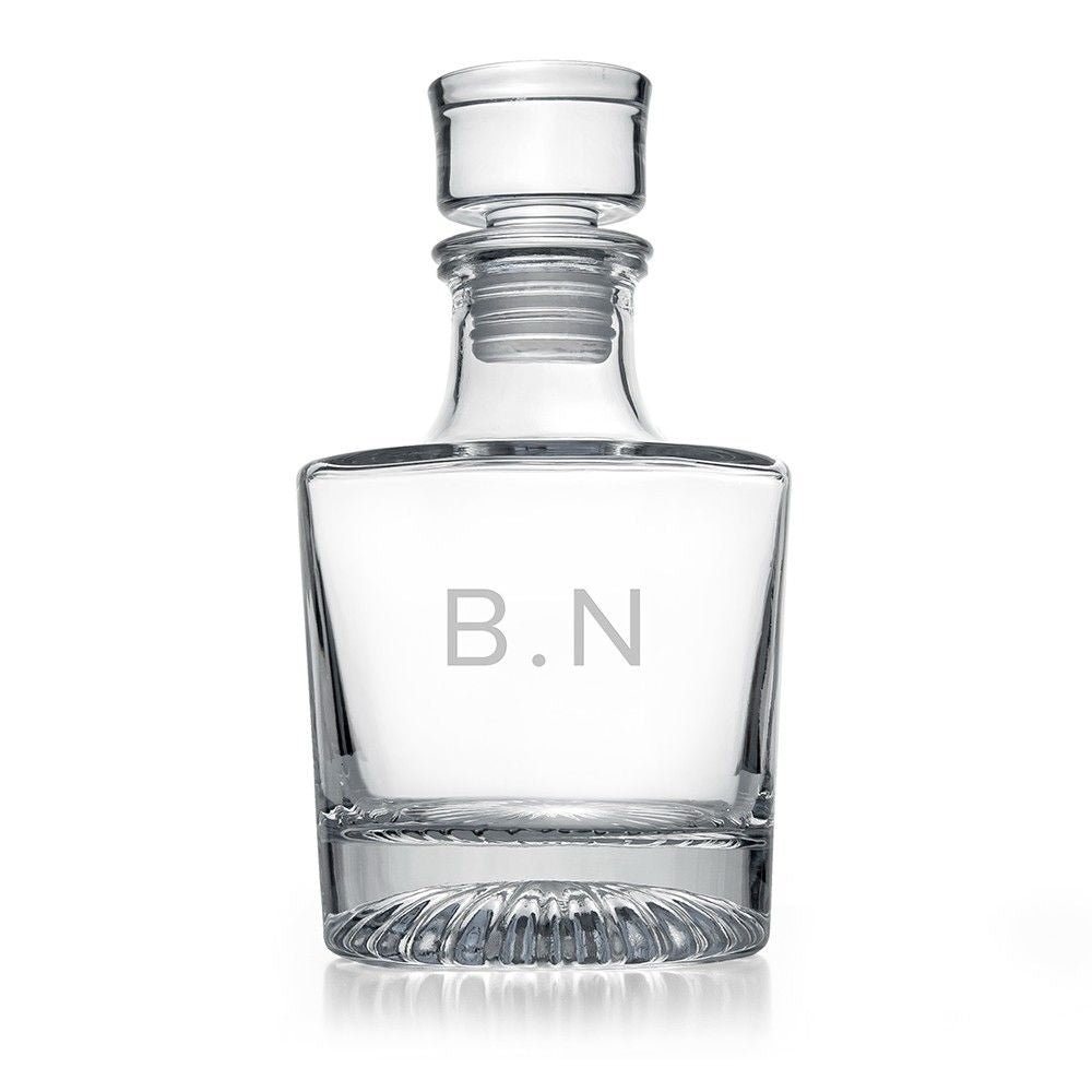 1.4kg Round Decanter with Custom Initials