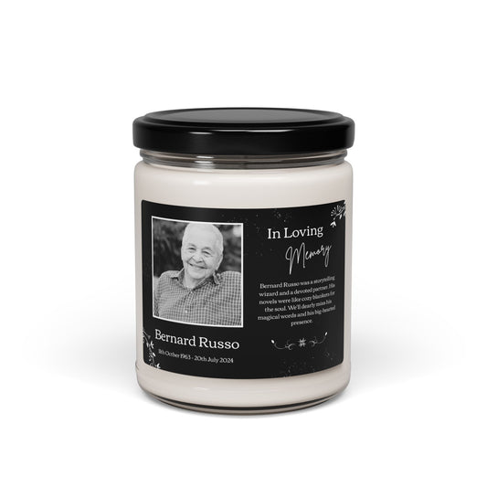 Memorial Scented Soy Candle - In Loving Memory of
