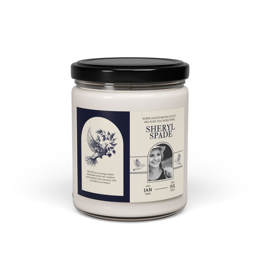 The Tribute Flame – Personalized Memorial Candle