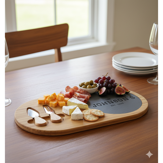 Family Name Personalized Charcuterie Board