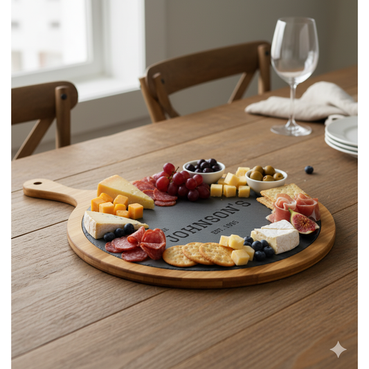 Family Name Personalized Charcuterie Board