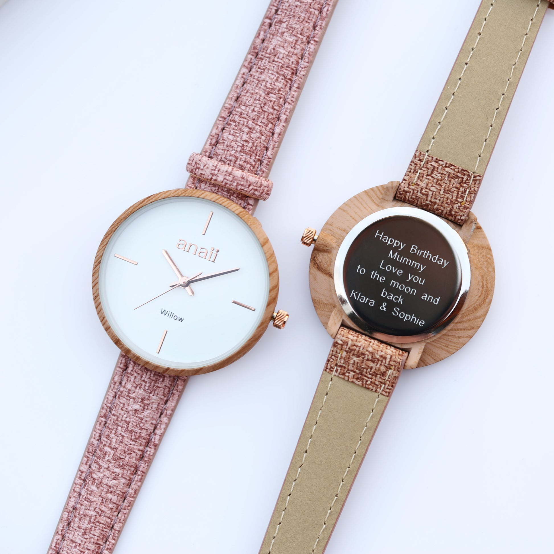 Personalized Watch In Sweet Pink - Lovesakes