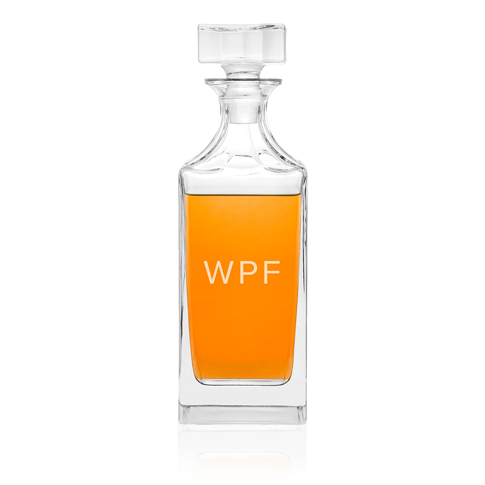 Beaufort 1600 | Bold Initial Weighted Decanter