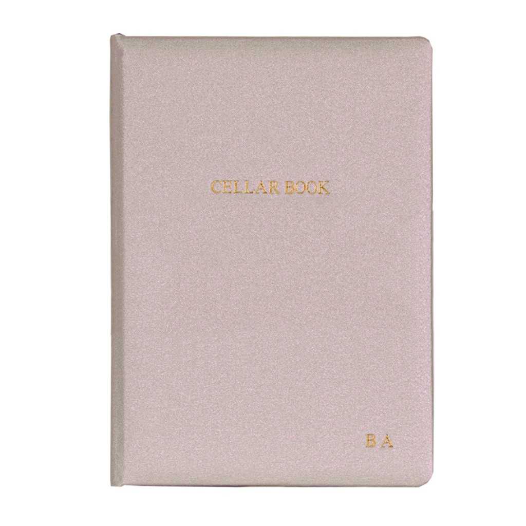 Personalized Buckram Wine Cellar Book