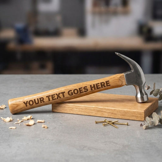 Custom Claw Hammer - Custom-engraved-text