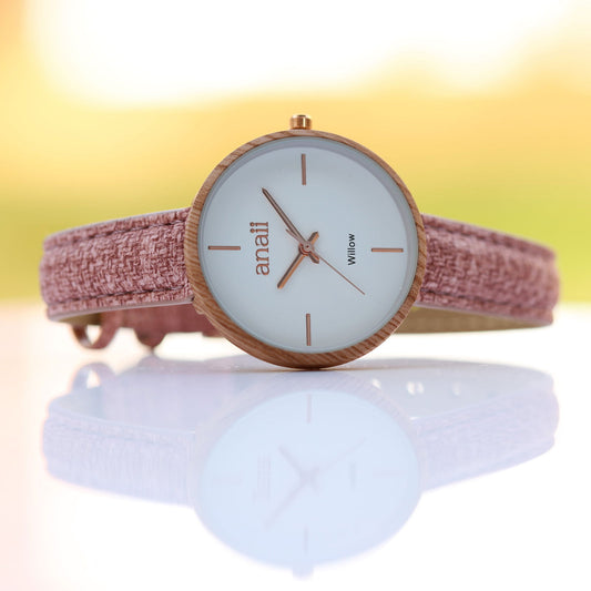 Handwriting Personalized Watch in Sweet Pink