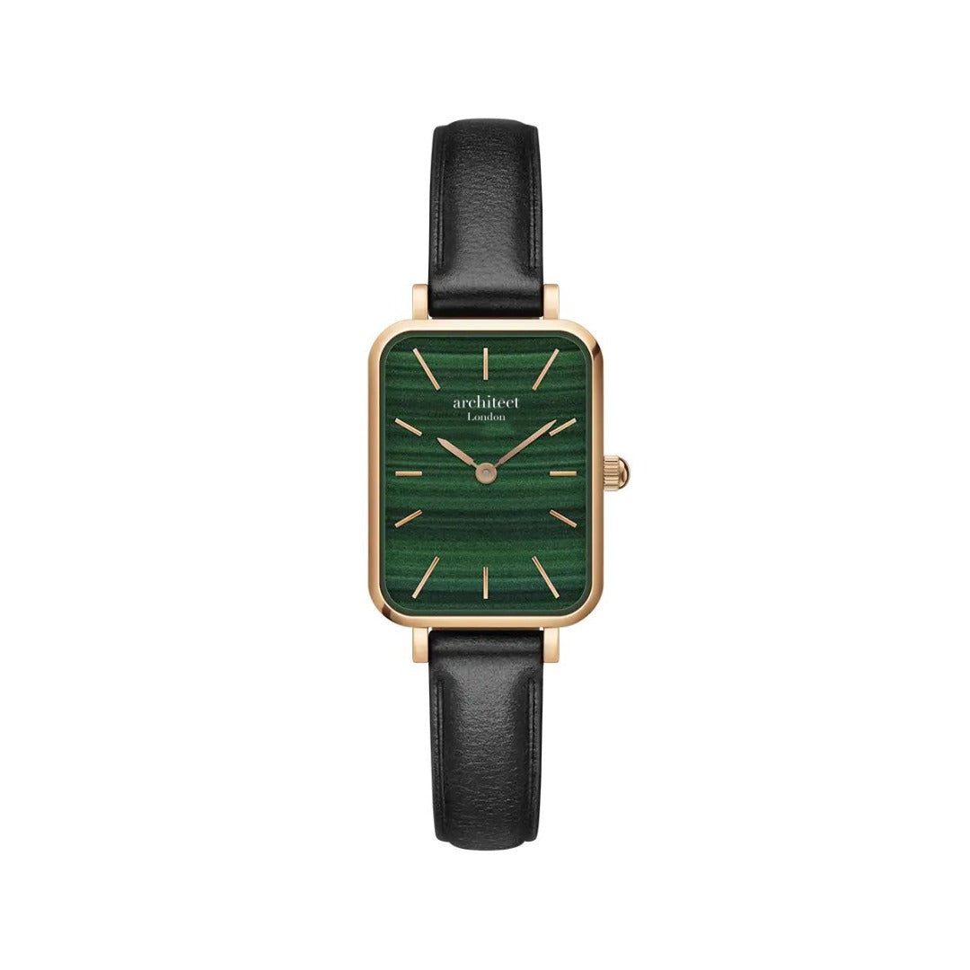 Ladies Handwriting Engraved Watch in Pine Green - Lovesakes