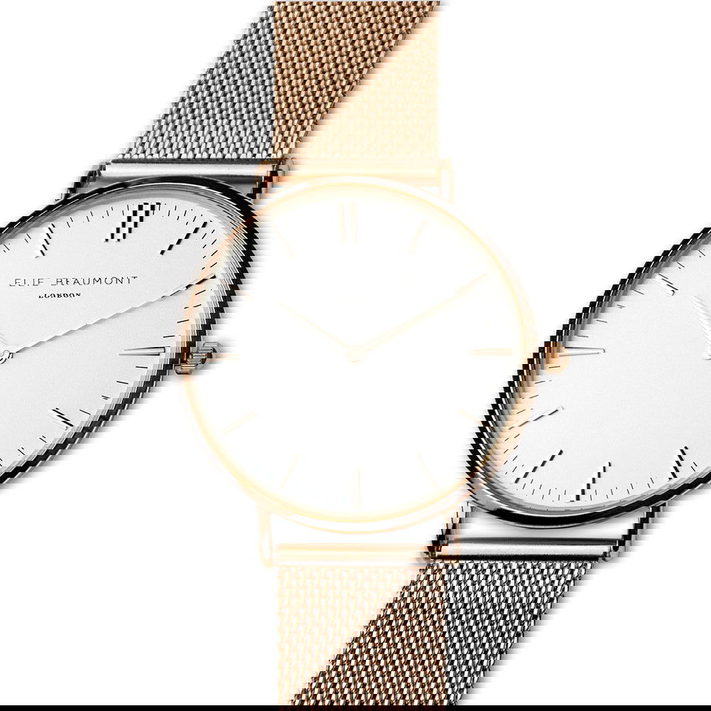 Ladies Personalized Watch In Rose Gold - Round - Lovesakes