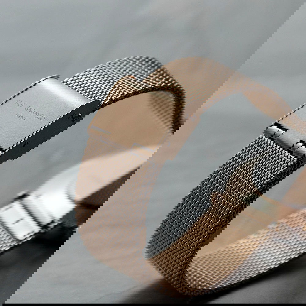 Ladies Personalized Watch In Rose Gold - Round - Lovesakes