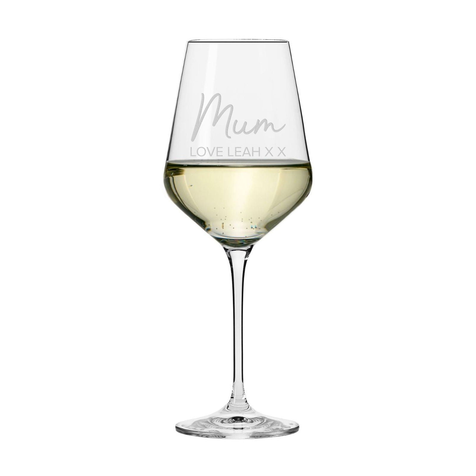 Mum's Personalized Wine Glass - Lovesakes