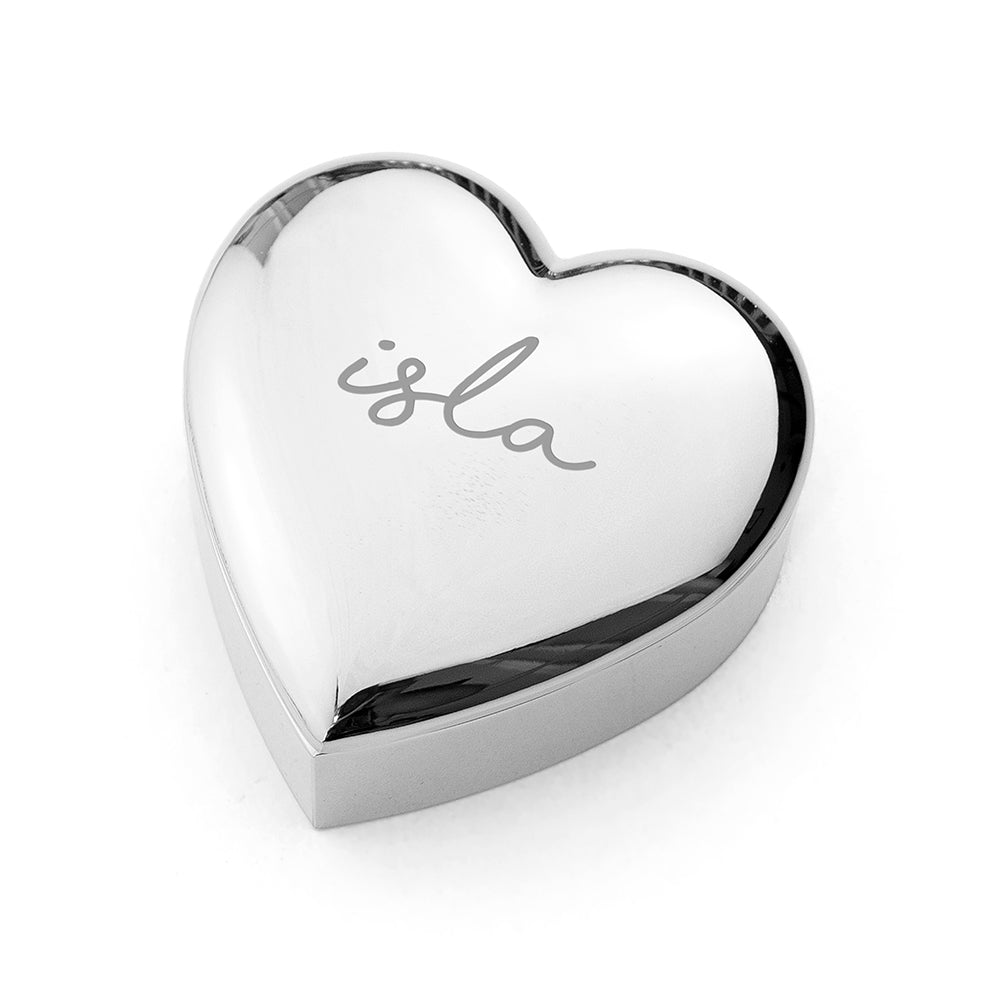 Personalized Heart Trinket Box - Lovesakes