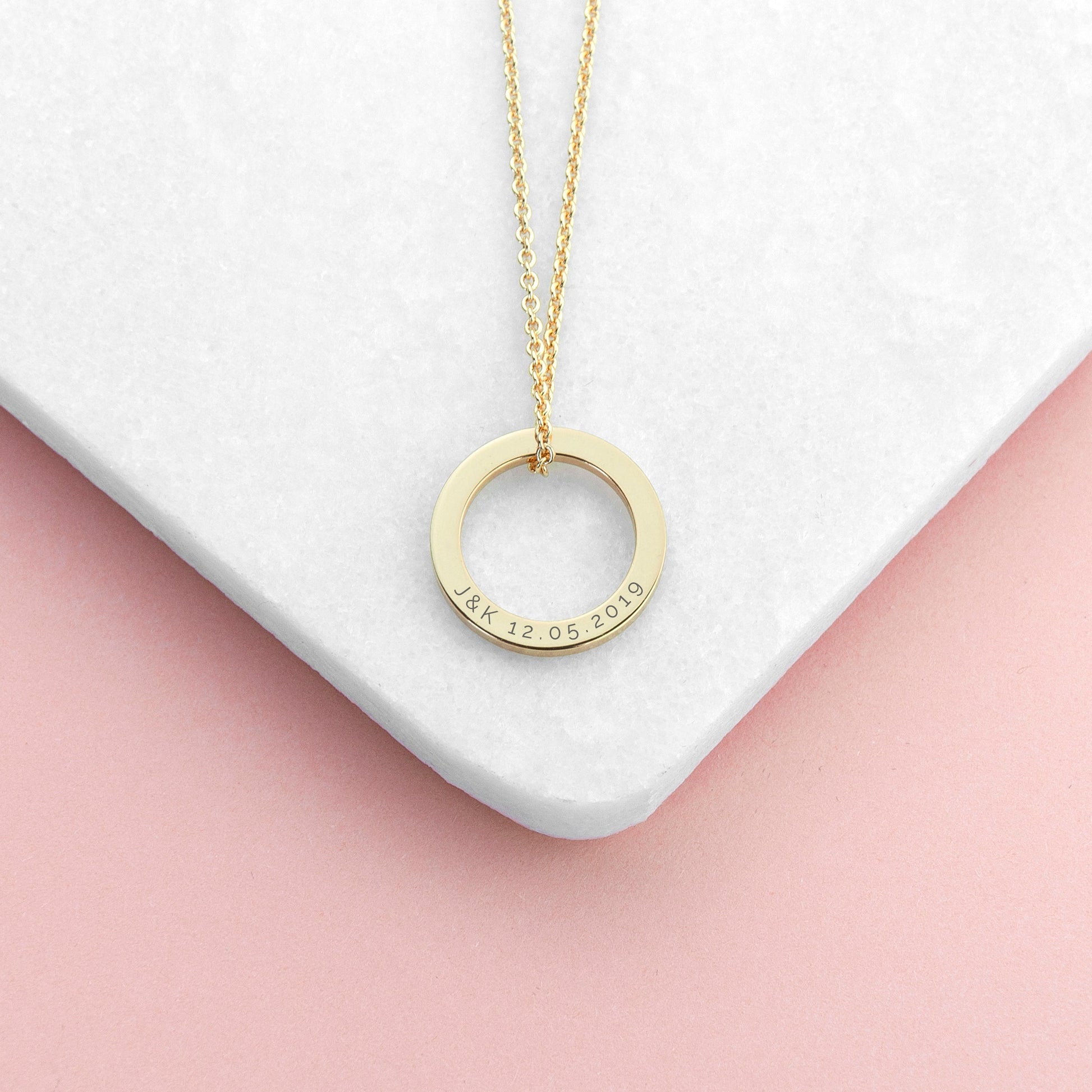 Personalized Family Ring Necklace - Lovesakes