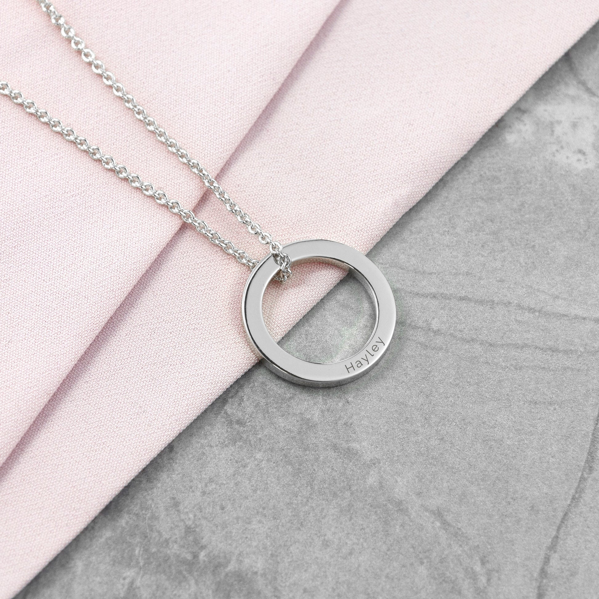 Personalized Family Ring Necklace - Lovesakes