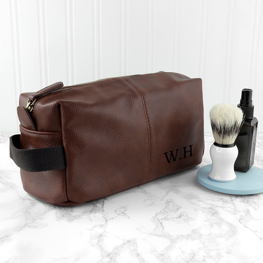 Personalized Vintage Style Wash Bag - Lovesakes