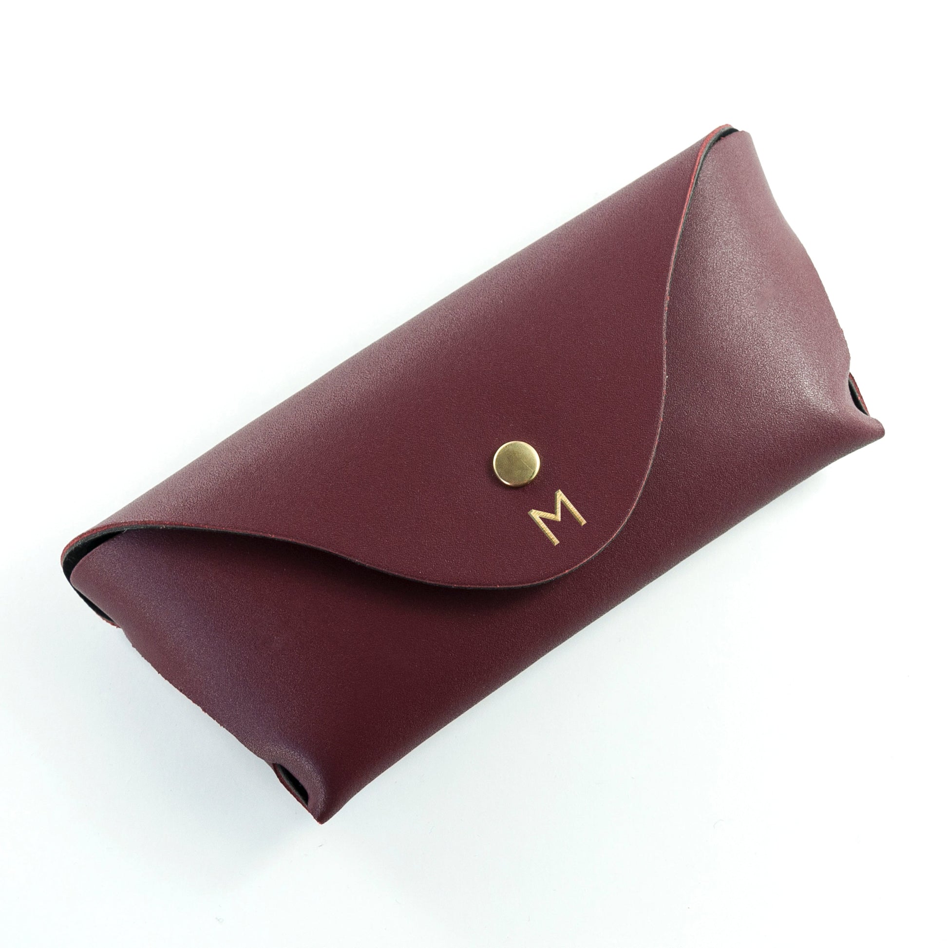 Personalised Leather Origami Glasses Case - Lovesakes