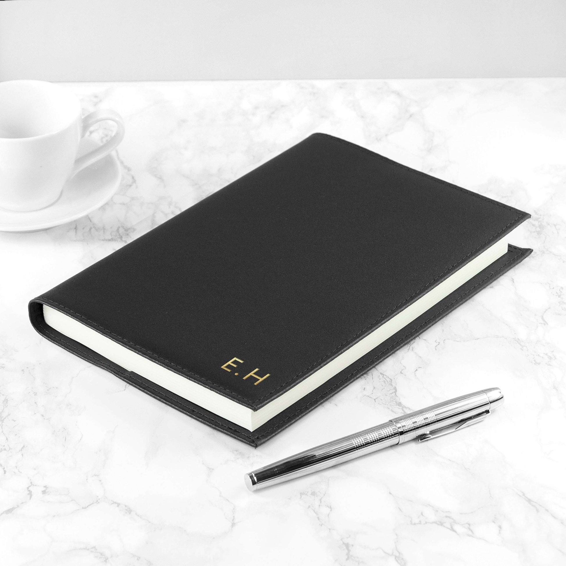 Personalized Leather Refillable Notebook