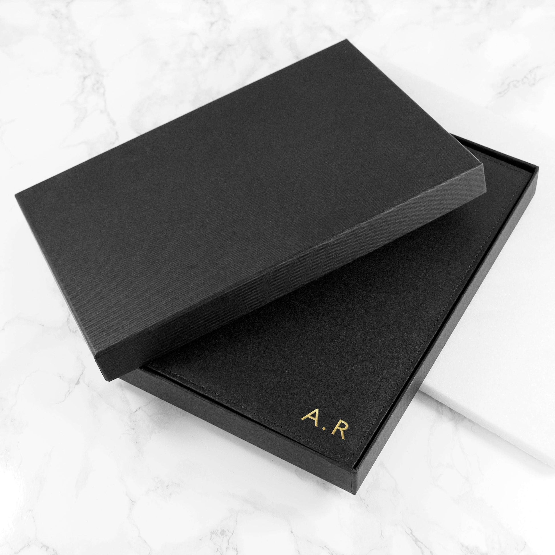 Personalized Leather Refillable Notebook