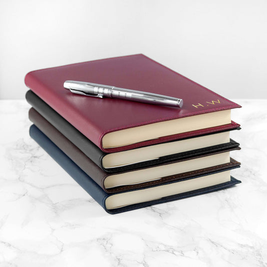 Personalized Leather Refillable Notebooks