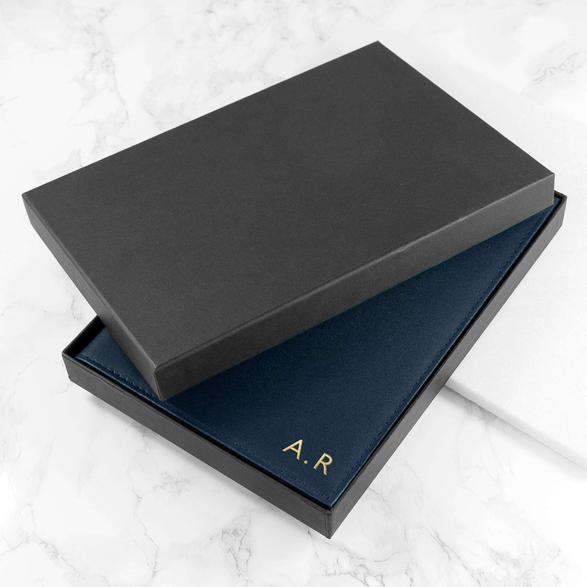 Personalized Leather Refillable Notebook