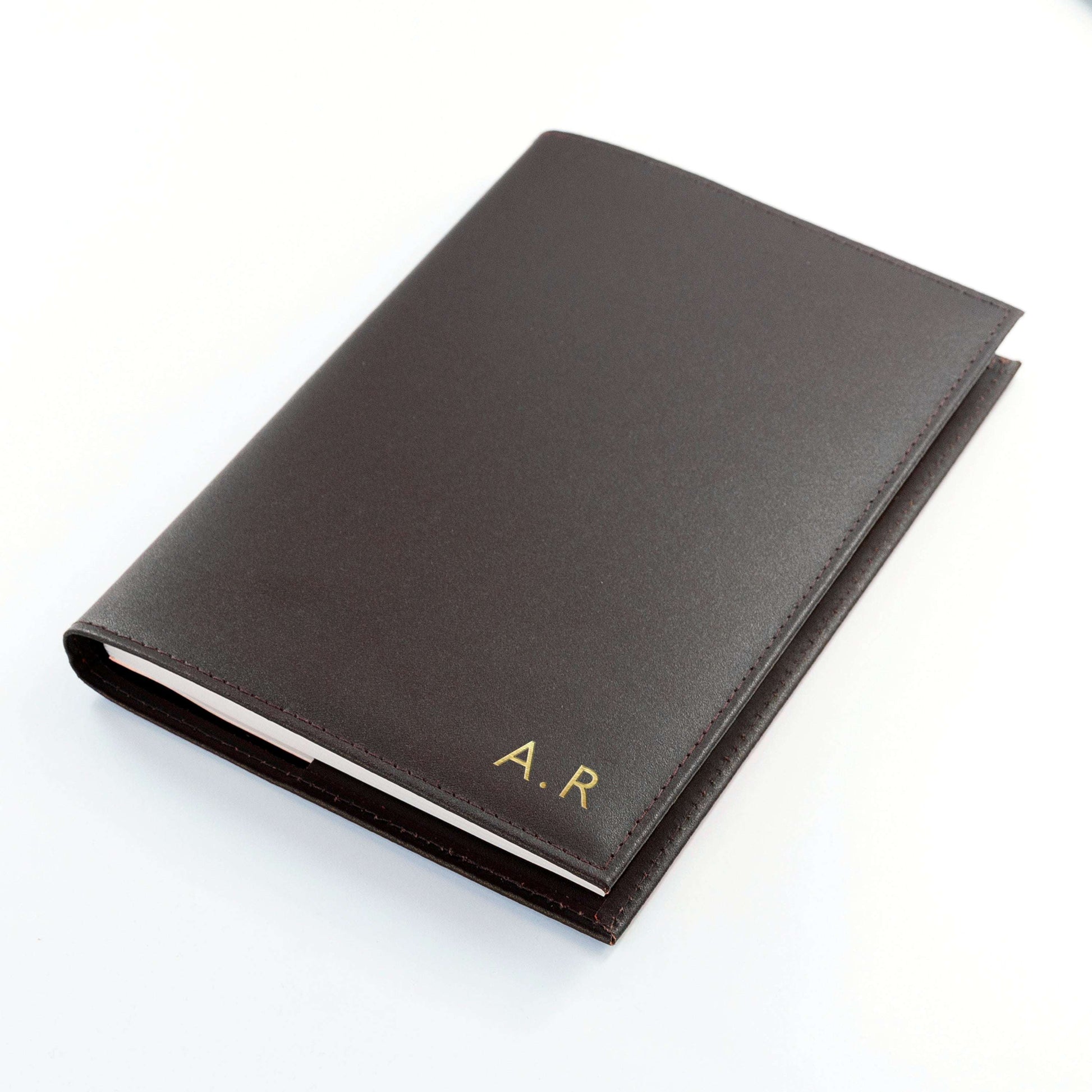 Personalized Leather Refillable Notebook