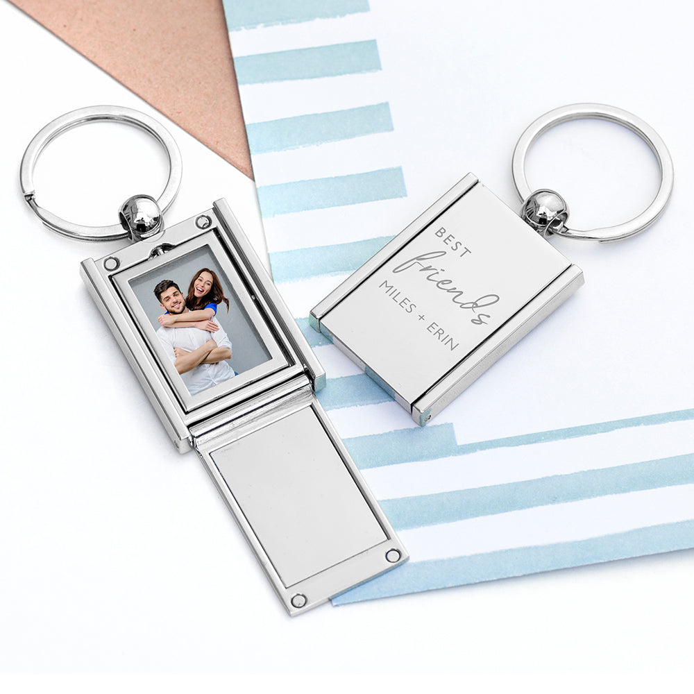 Personalized Best Friends Frame Keyring - Lovesakes