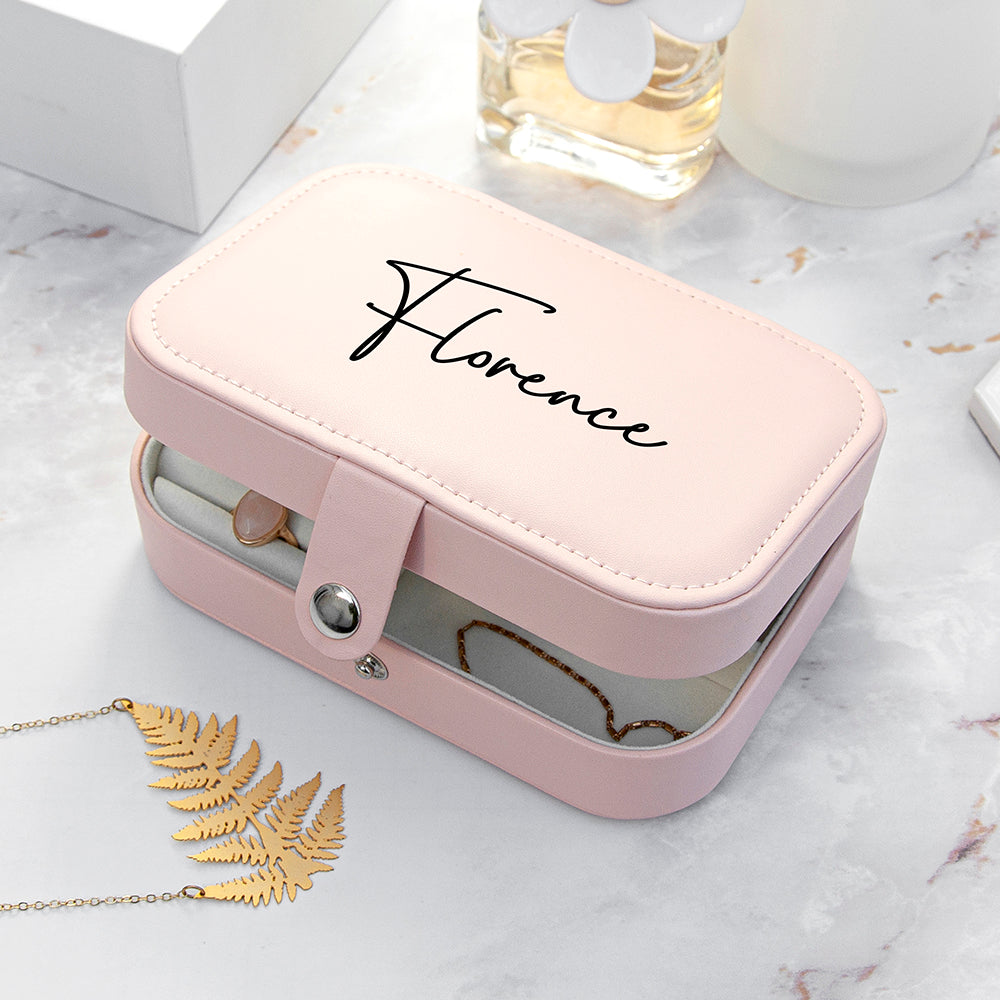 Personalized Travel Jewellery Case - Lovesakes