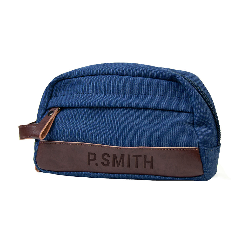 Personalised Weekender Denim Wash Bag - Lovesakes