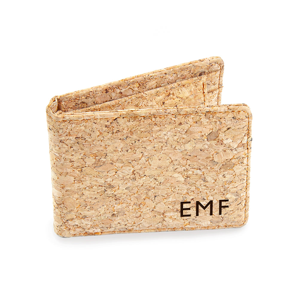 Personalised Natural Cork Wallet - Lovesakes