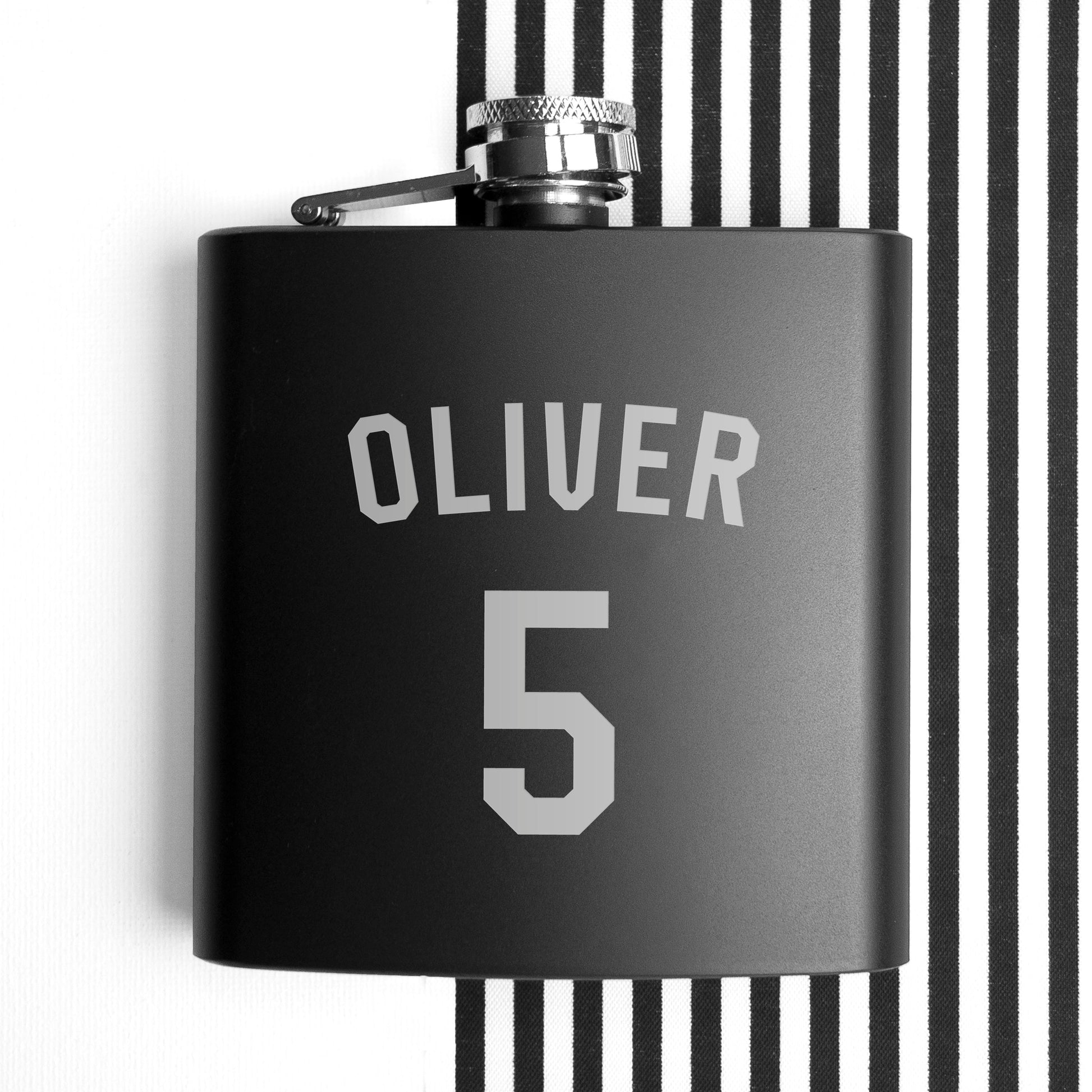 Personalized Football Shirt Hip Flask - Lovesakes