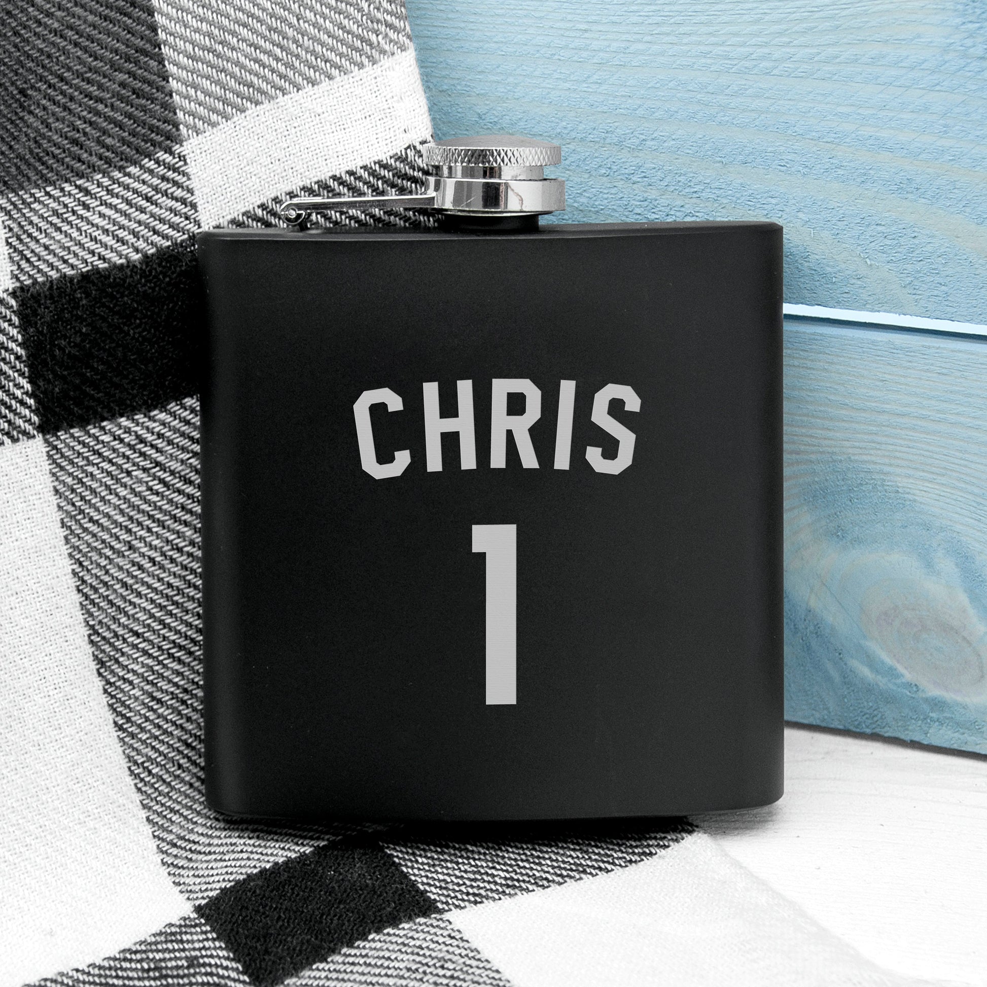 Personalized Football Shirt Hip Flask - Lovesakes