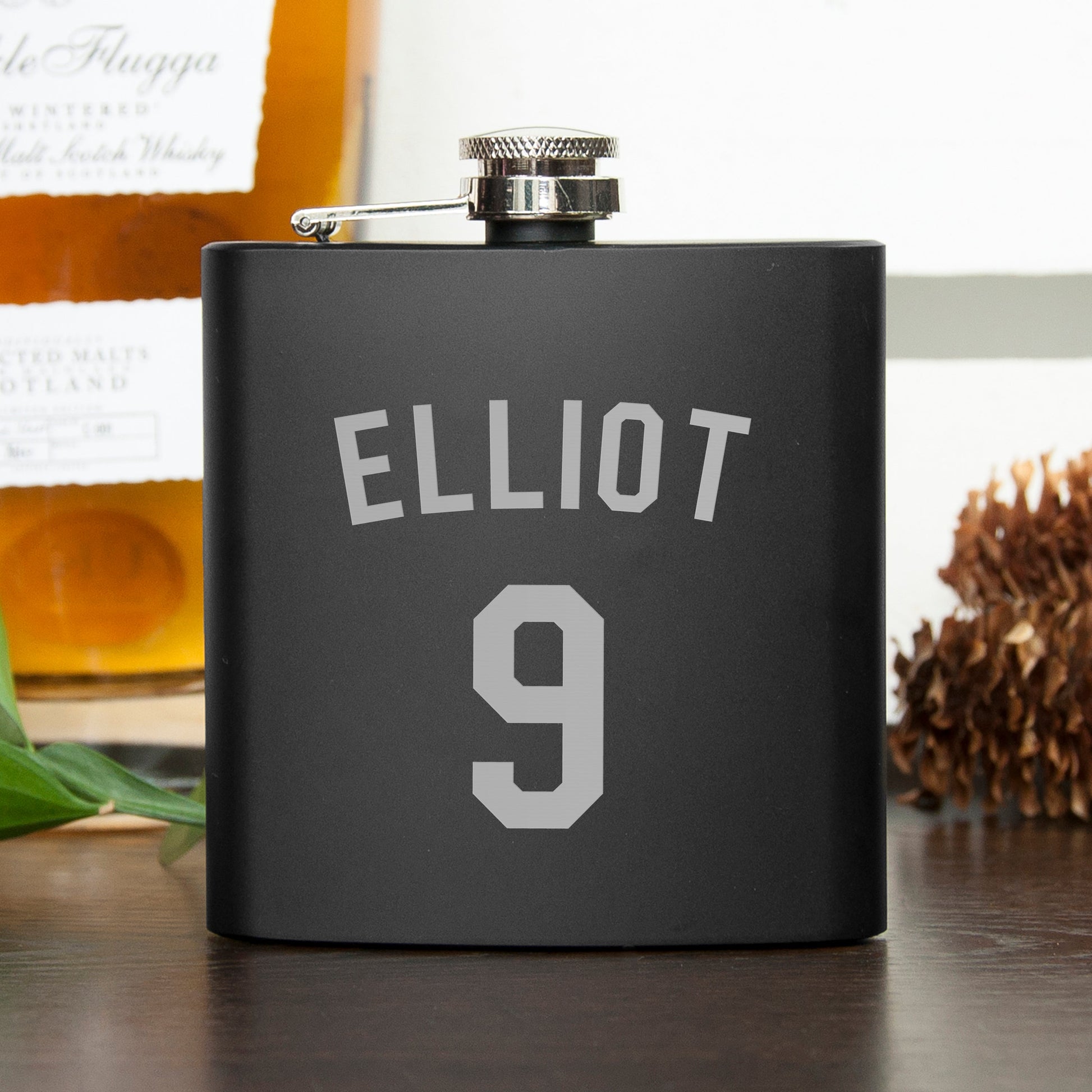 Personalized Football Shirt Hip Flask - Lovesakes