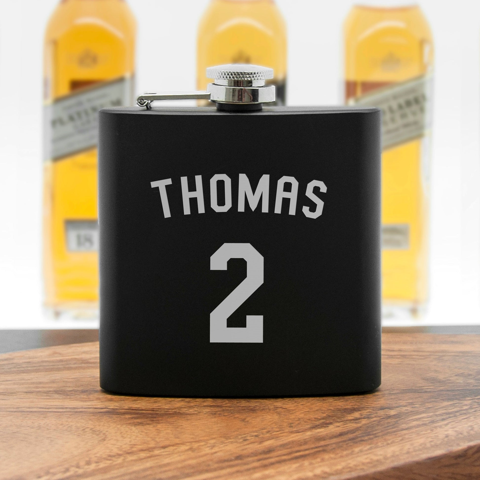 Personalized Football Shirt Hip Flask - Lovesakes