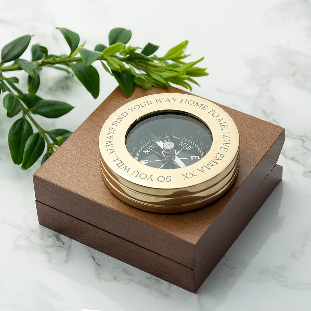 Personalized Traveller's Compass - Lovesakes