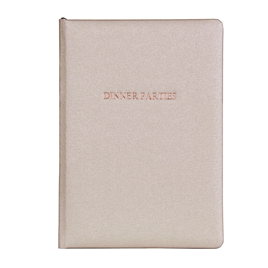 Personalized Hand Bound Dinner Party Book