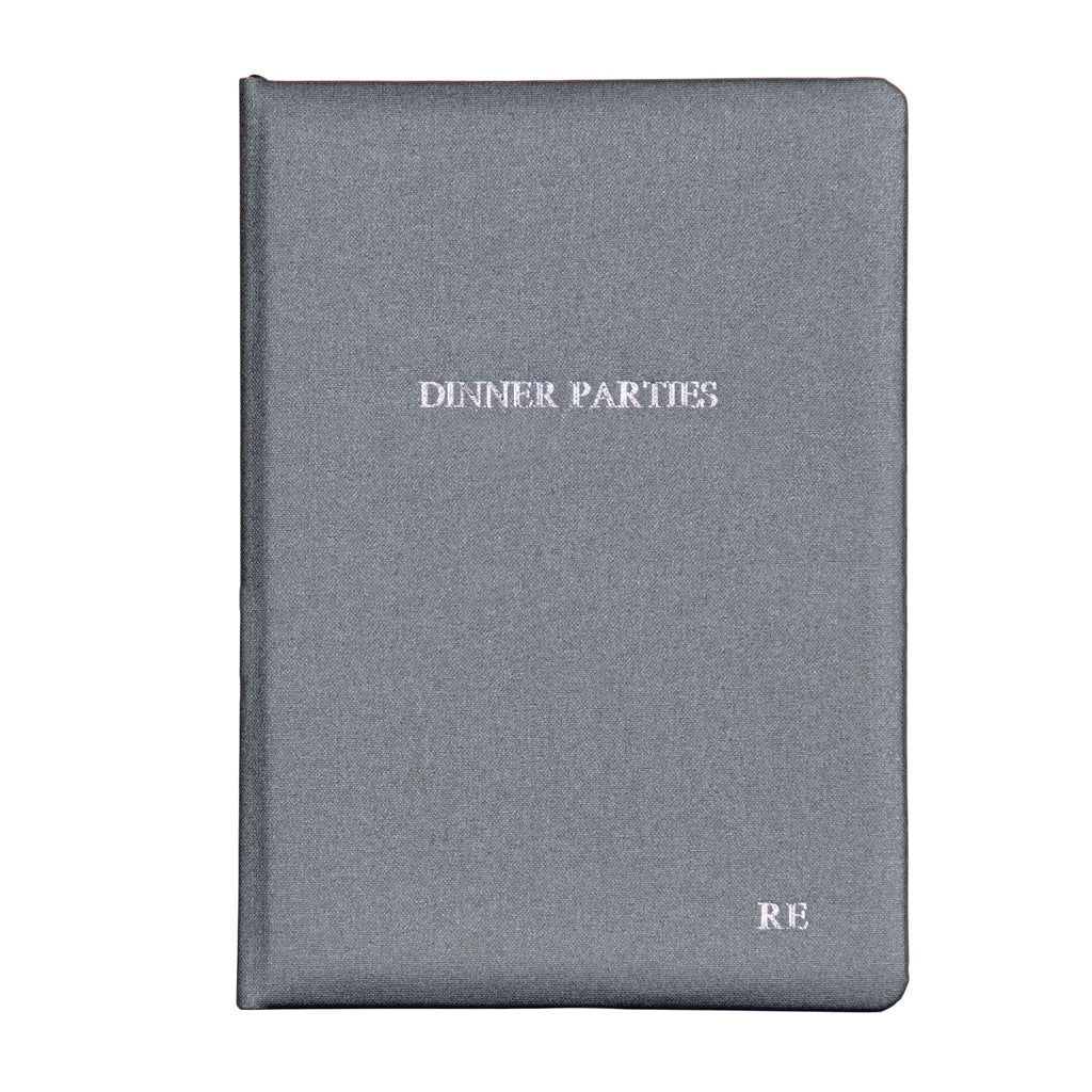 Personalized Hand Bound Dinner Party Book