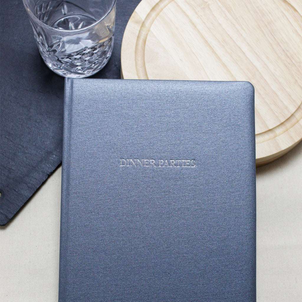 Personalized Hand Bound Dinner Party Book