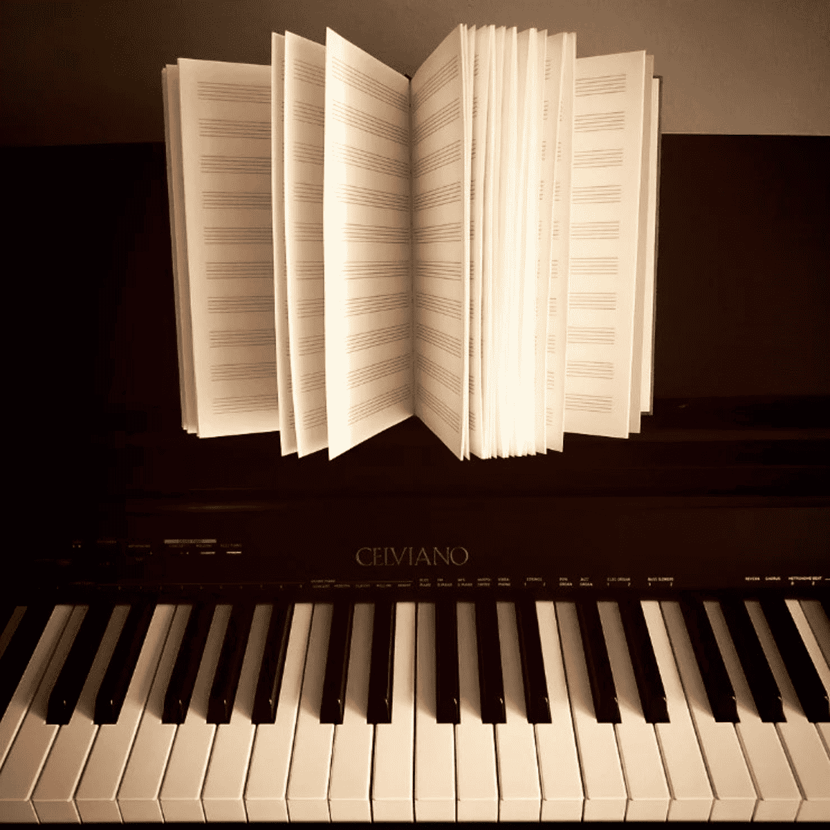 Personalized Music Manuscript Notebook