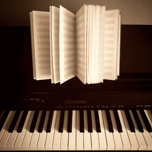Personalized Music Manuscript Notebook