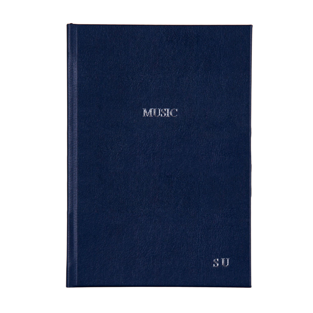 Personalized Music Manuscript Notebook
