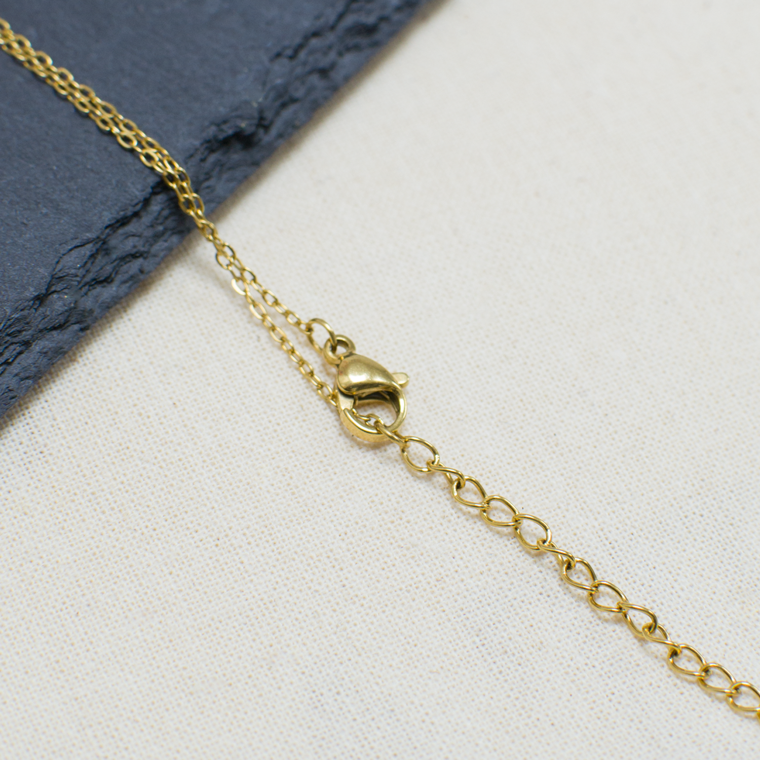 Personalized Mini Padlock Necklace