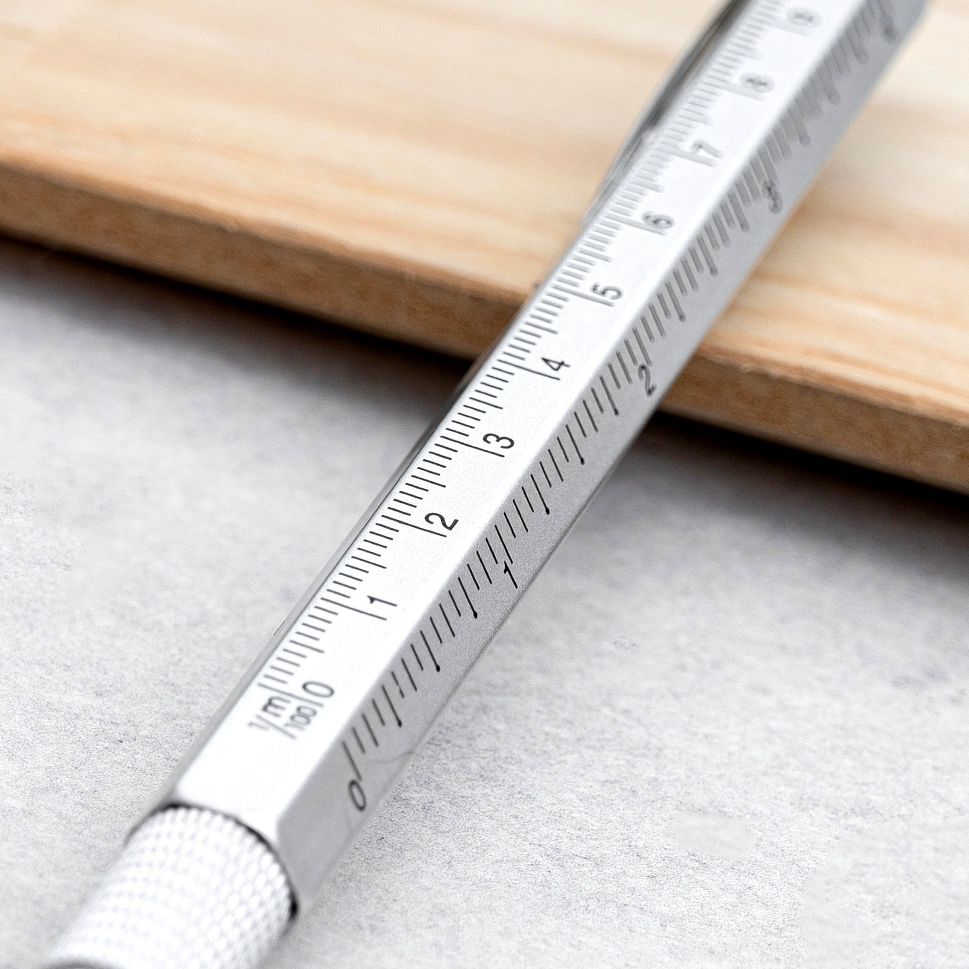 Personalized Spirit Level Multitool Pen with LED Torch