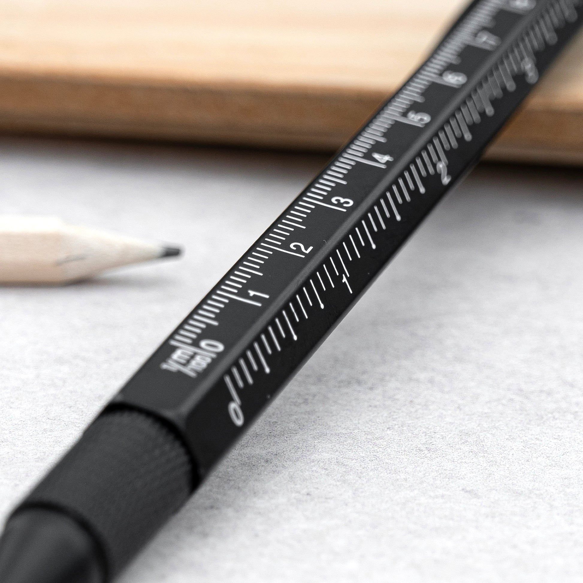 Custom Engraved Spirit Level Multitool Pen with LED Torch
