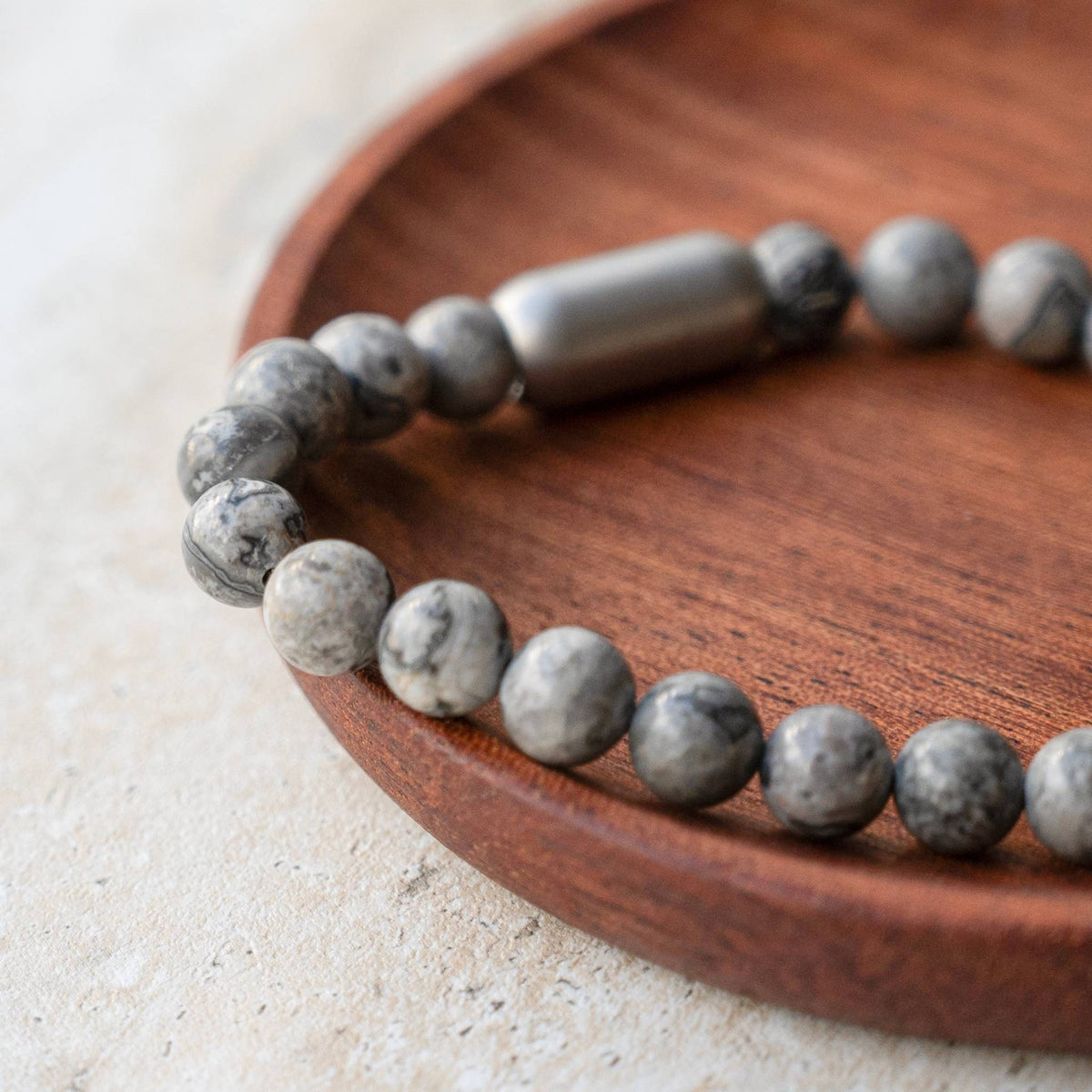 Jasper Stone Bracelet for Men
