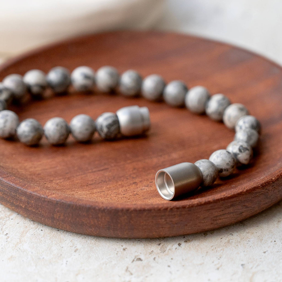 Jasper Stone Bracelet for Men