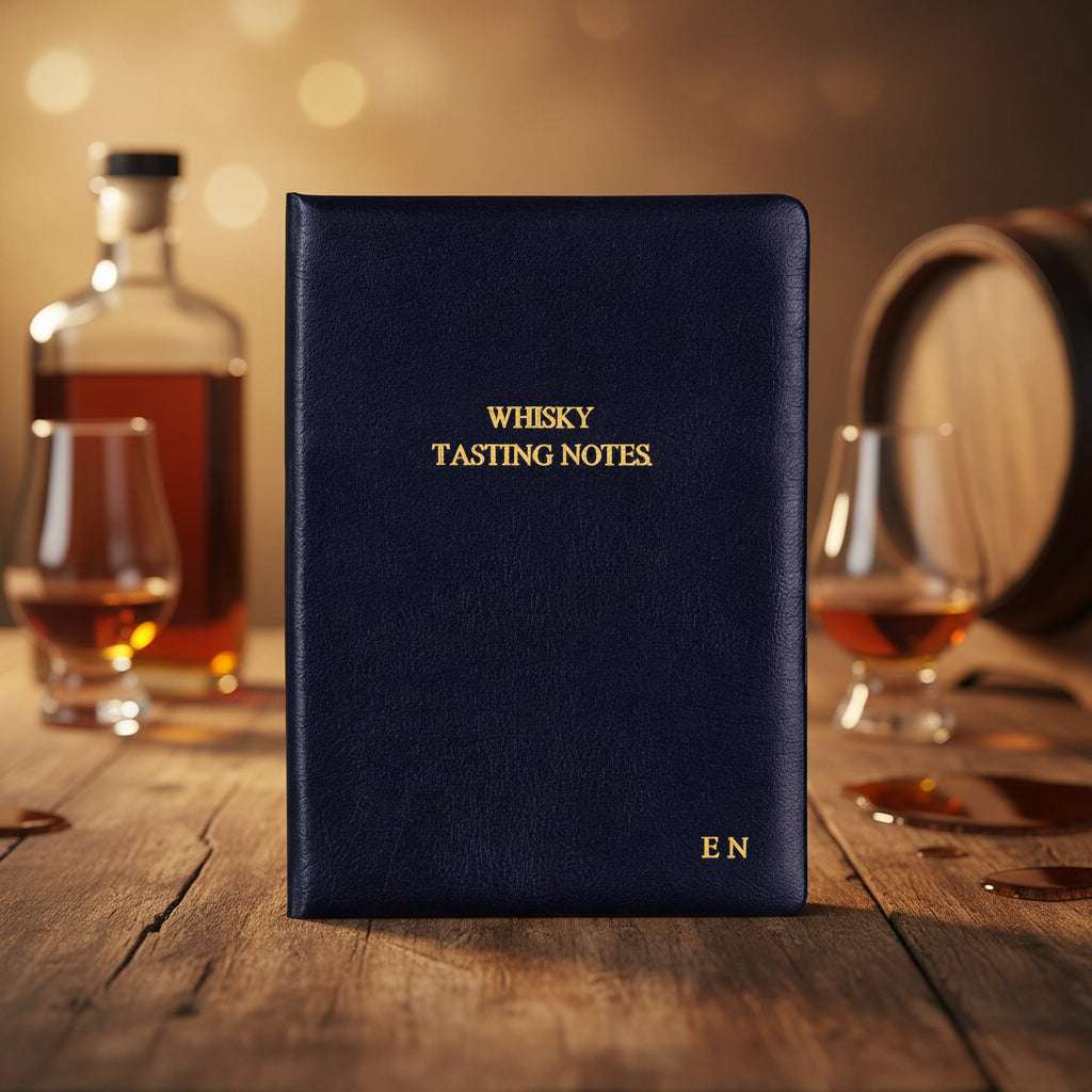 Personalized Whiskey Tasting Journal | Custom Distiller’s Log Book