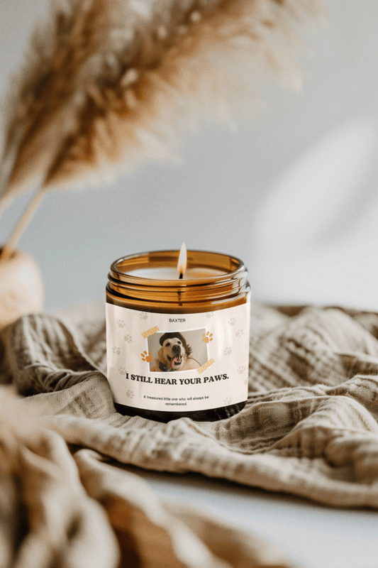 The Companion Flame - Personalized Pet Memorial Candle (9oz)