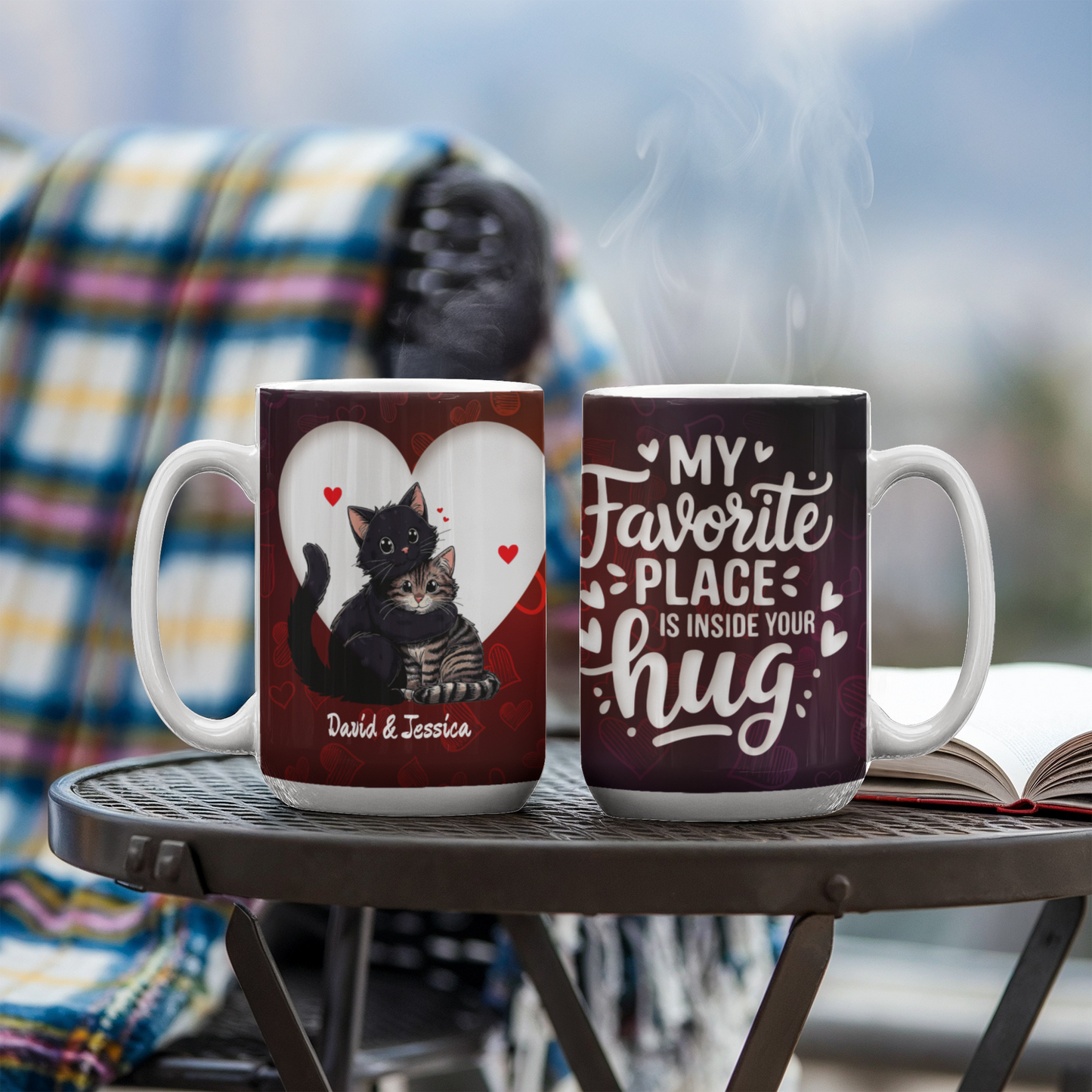“My Favorite Place” Personalized Couple’s Mug